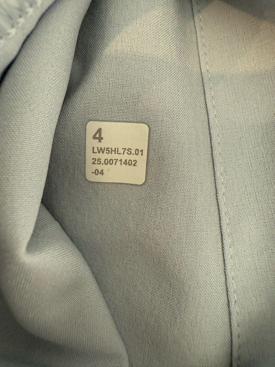 Lululemon Court Rival Wide Leg Pant Sz 4 EUC Soft Blue - Picture 7 of 7